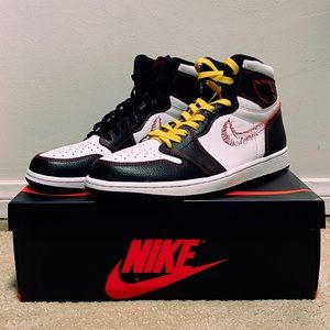 SOLD! Jordan 1 Defiant Gym Red White